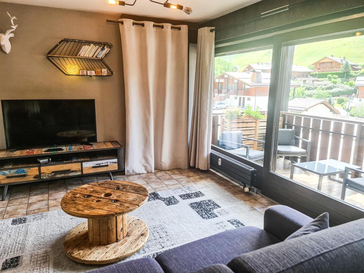 Appt Les Granges - Vue Montagne Et Village, Centre La Clusaz - Aravistour 외부 사진
